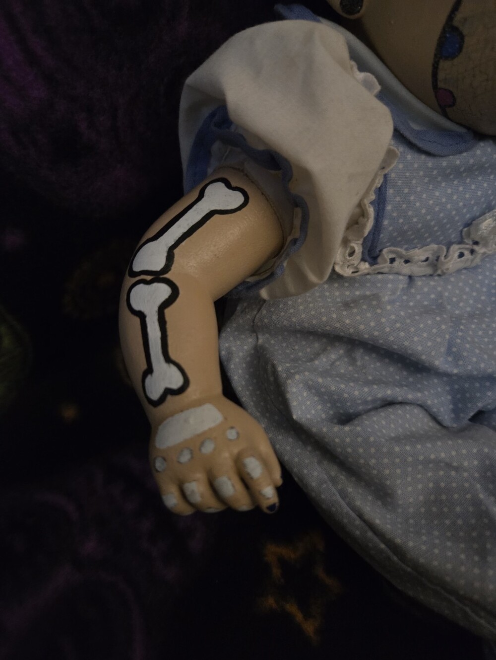 Sugar Skull Theme Baby Doll - Picture 7 of 8